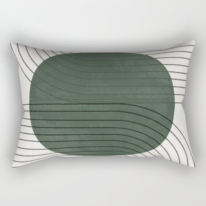 New Greeny Balance Rectangular Pillow Gallery Image 2