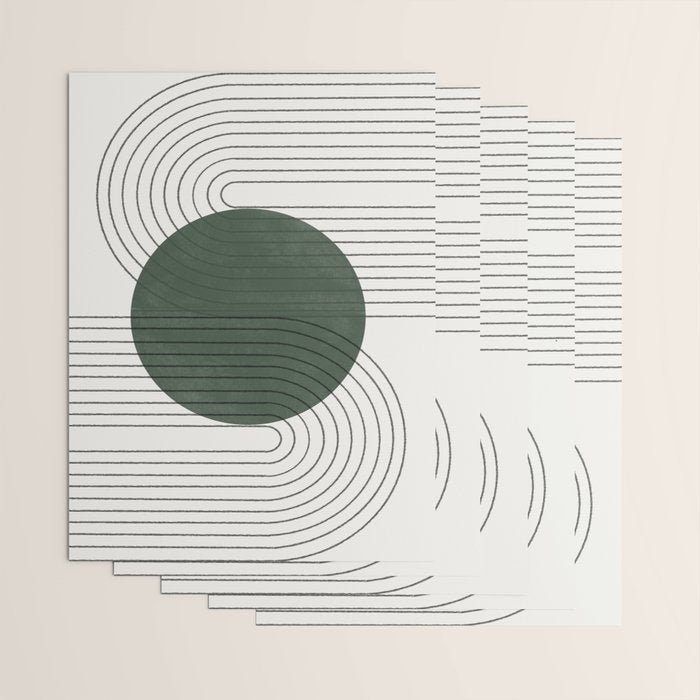 New Greeny Balance Wrapping Paper Gallery Image 3