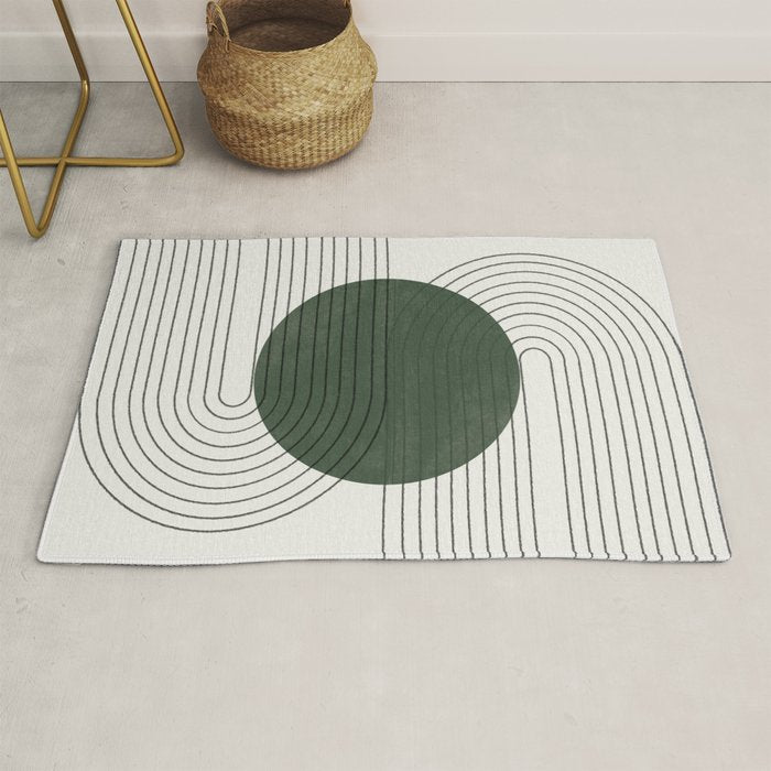 New Greeny Balance Rug Gallery Image 1