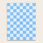 Light Blue Checks Notebook Gallery Image 4
