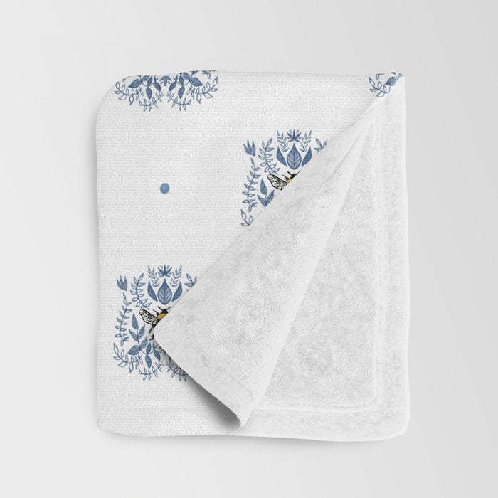 Bee Grace Throw Blanket Gallery Image 3