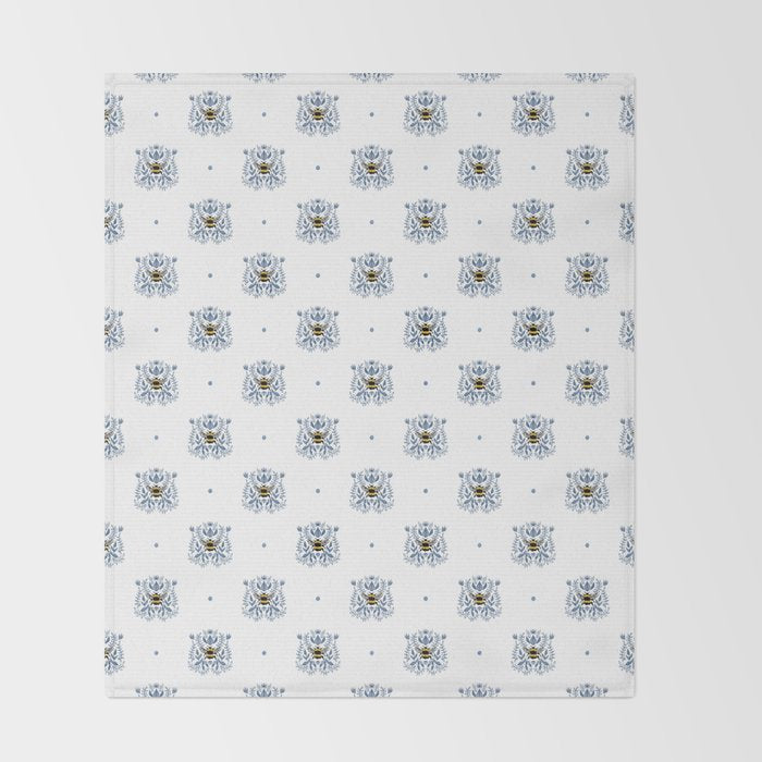 Bee Grace Throw Blanket Gallery Image 2