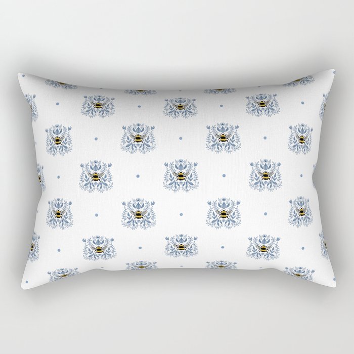 Bee Grace Rectangular Pillow Gallery Image 1