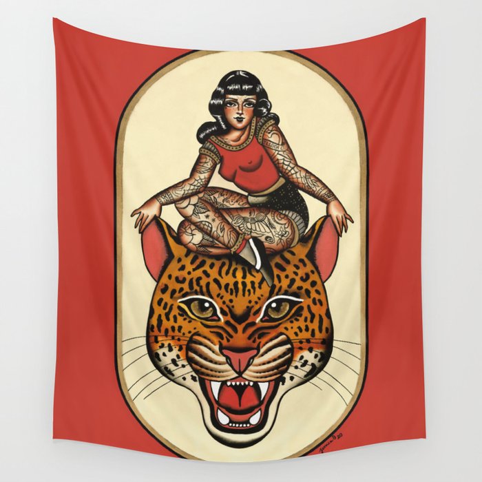 Savage underneath  Wall Tapestry Gallery Image 1