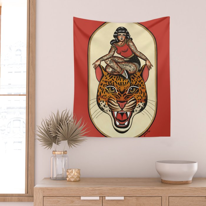 Savage underneath  Wall Tapestry Gallery Image 2