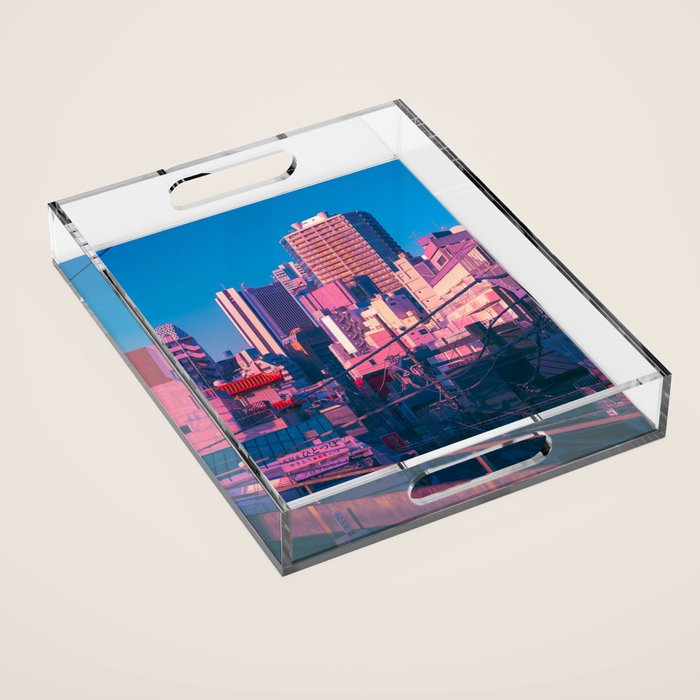 Early Morning Tokyo Acrylic Tray Gallery Image 1