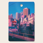 Early Morning Tokyo Cutting Board Gallery Image 1