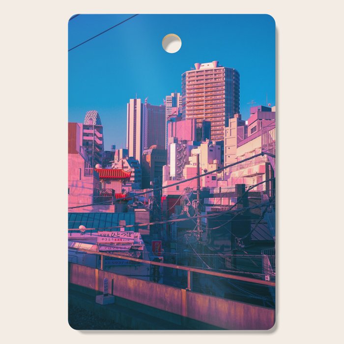 Early Morning Tokyo Cutting Board Gallery Image 1