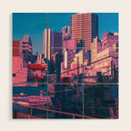 Early Morning Tokyo Wood Wall Art Gallery Image 1