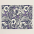 acanthus navy blue violet Jigsaw Puzzle Gallery Image 1