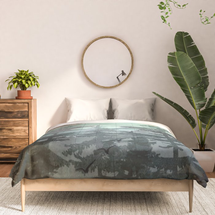 Pine Trees Comforter Gallery Image 3
