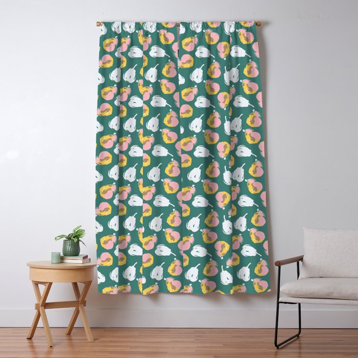 Pear Season Window Curtain Gallery Image 1