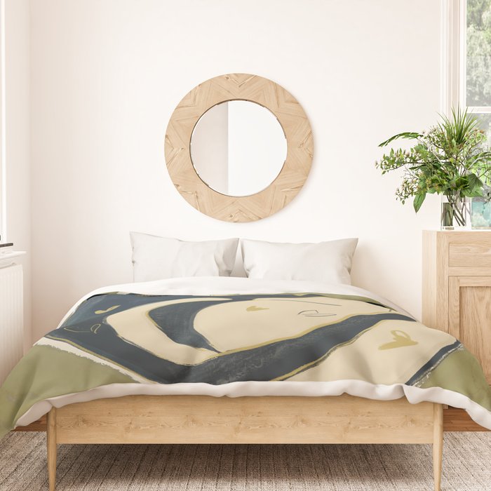 Cats In Love Duvet Cover Gallery Image 3
