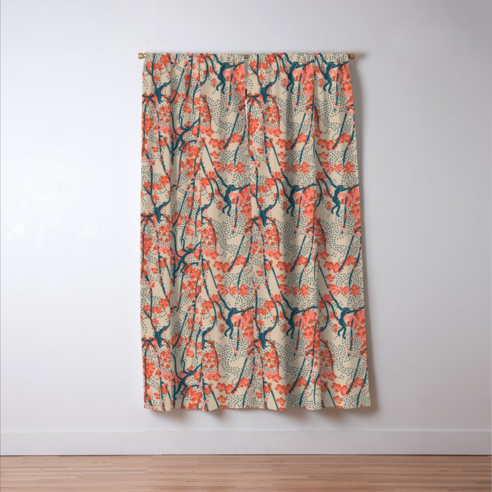  BENGAL CORA MONKEY Window Curtain Gallery Image 3