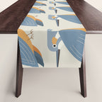 Whimsy Blue-eared Kingfisher Table Runner Gallery Image 1