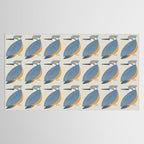 Whimsy Blue-eared Kingfisher Tablecloth Gallery Image 2