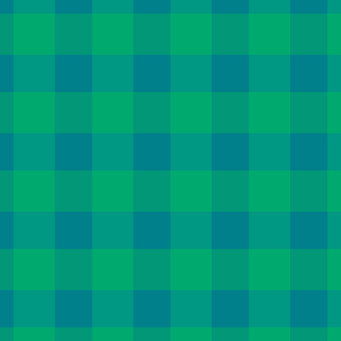 Retro Green Gingham Coffee Mug Gallery Image 2