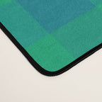 Retro Green Gingham Desk Mat Gallery Image 4