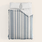 Classic Stripes XXXVI - Natural Blue  Comforter Gallery Image 6