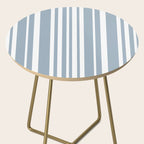 Classic Stripes XXXVI - Natural Blue  Side Table Gallery Image 2