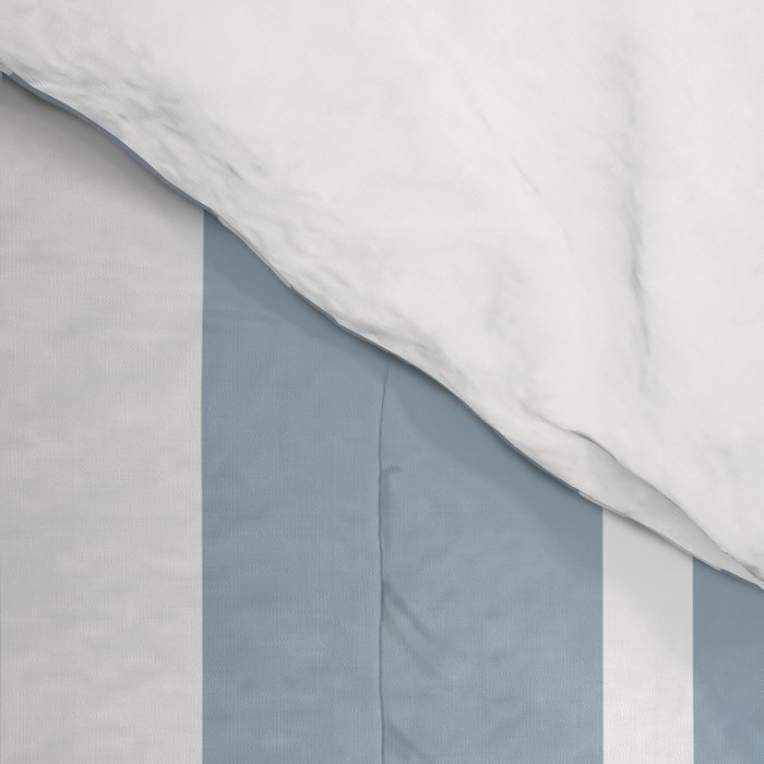 Classic Stripes XXXVI - Natural Blue  Comforter Gallery Image 4