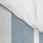 Classic Stripes XXXVI - Natural Blue  Comforter Gallery Image 4
