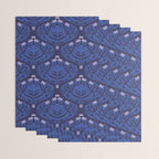 Butterflies and blossom blues pattern Wrapping Paper Gallery Image 3
