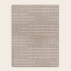 Minimalist, Boho, Line Art in Stone Beige Notebook Gallery Image 4