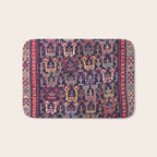 Khamseh Shahsavan Sumakh Azerbaijan Persian Tribal Bag Print Bath Mat Gallery Image 1