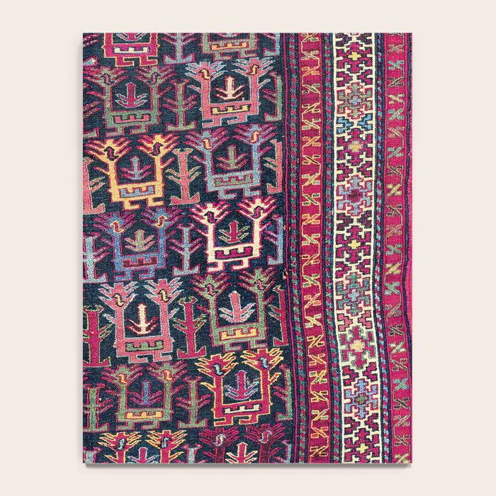 Khamseh Shahsavan Sumakh Azerbaijan Persian Tribal Bag Print Notebook Gallery Image 4