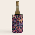 Khamseh Shahsavan Sumakh Azerbaijan Persian Tribal Bag Print Wine Chiller Gallery Image 1