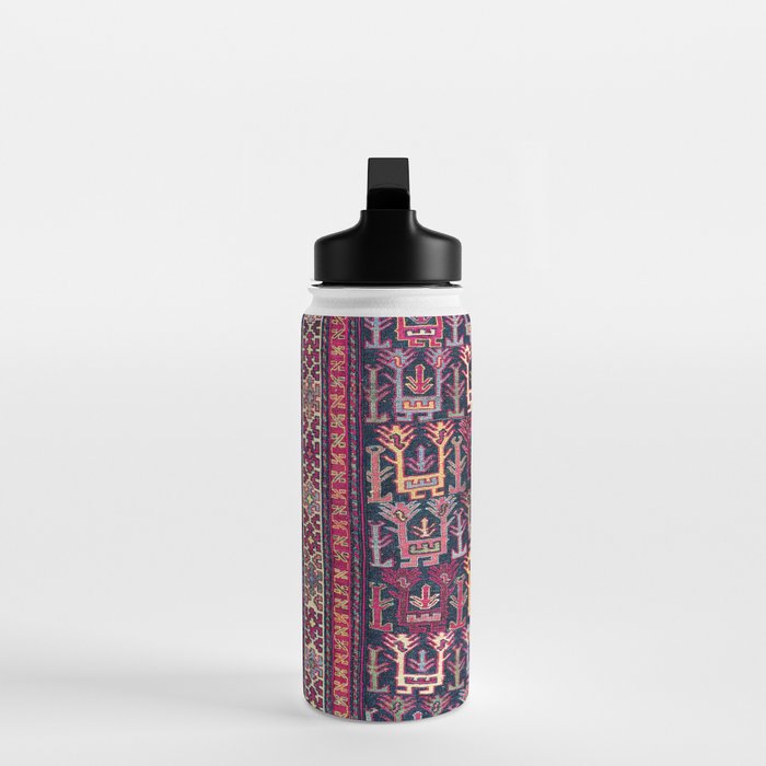 Khamseh Shahsavan Sumakh Azerbaijan Persian Tribal Bag Print Water Bottle Gallery Image 3