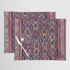 Khamseh Shahsavan Sumakh Azerbaijan Persian Tribal Bag Print Placemat Gallery Image 1