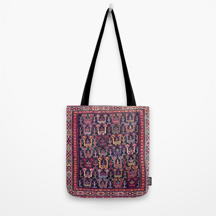 Khamseh Shahsavan Sumakh Azerbaijan Persian Tribal Bag Print Tote Bag Gallery Image 2