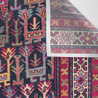 Khamseh Shahsavan Sumakh Azerbaijan Persian Tribal Bag Print Wall Tapestry Gallery Image 3