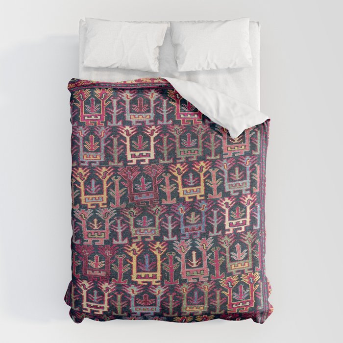 Khamseh Shahsavan Sumakh Azerbaijan Persian Tribal Bag Print Duvet Cover Gallery Image 6