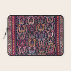 Khamseh Shahsavan Sumakh Azerbaijan Persian Tribal Bag Print Laptop Sleeve Gallery Image 1