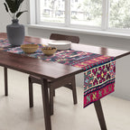 Khamseh Shahsavan Sumakh Azerbaijan Persian Tribal Bag Print Table Runner Gallery Image 2