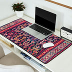 Khamseh Shahsavan Sumakh Azerbaijan Persian Tribal Bag Print Desk Mat Gallery Image 2
