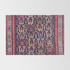 Khamseh Shahsavan Sumakh Azerbaijan Persian Tribal Bag Print Rug Gallery Image 2