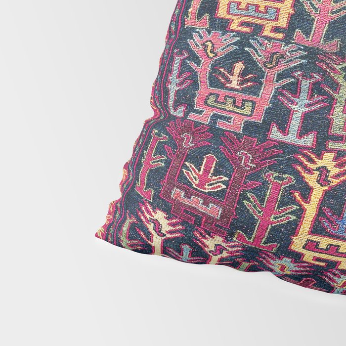Khamseh Shahsavan Sumakh Azerbaijan Persian Tribal Bag Print Pillow Sham Gallery Image 4
