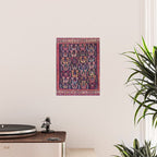 Khamseh Shahsavan Sumakh Azerbaijan Persian Tribal Bag Print Poster Gallery Image 2