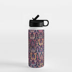 Khamseh Shahsavan Sumakh Azerbaijan Persian Tribal Bag Print Water Bottle Gallery Image 1