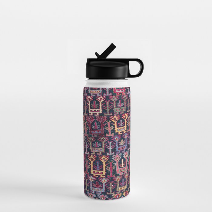 Khamseh Shahsavan Sumakh Azerbaijan Persian Tribal Bag Print Water Bottle Gallery Image 1