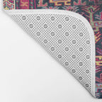 Khamseh Shahsavan Sumakh Azerbaijan Persian Tribal Bag Print Bath Mat Gallery Image 2