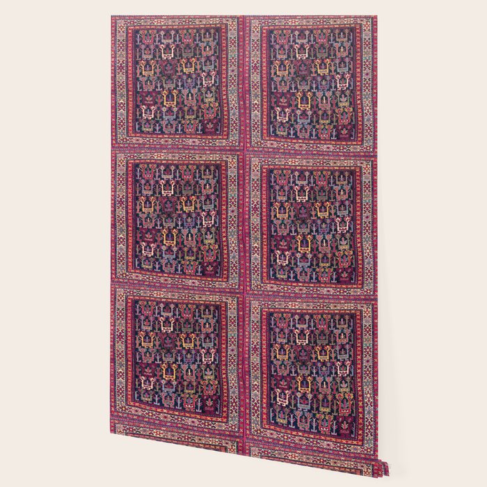 Khamseh Shahsavan Sumakh Azerbaijan Persian Tribal Bag Print Wallpaper Gallery Image 2
