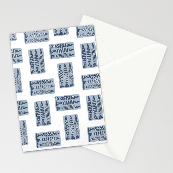 Tinned Fish Stationery Card Gallery Image 2