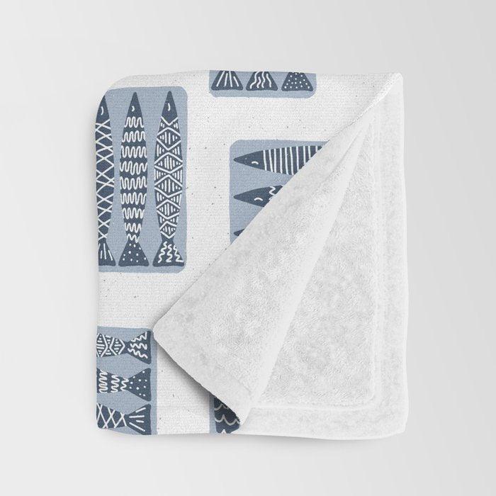 Tinned Fish Throw Blanket Gallery Image 3