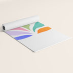 Sun & Leaves: Matisse Pastel Series 04 Yoga Mat Gallery Image 2
