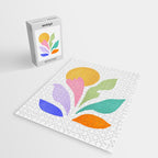 Sun & Leaves: Matisse Pastel Series 04 Jigsaw Puzzle Gallery Image 2